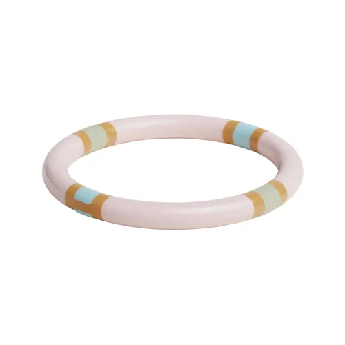 HERMES Буйвол Рог Патент Дерево Браслеты Женские Розовый