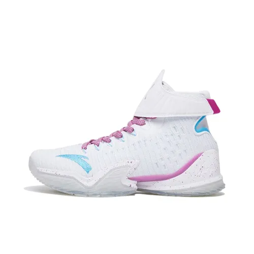 ANTA KT3 KT High Топ Баскетбольные кроссовки для игры Мужской Белый Синий Розовый