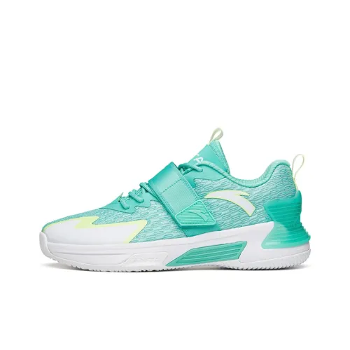 ANTA Hengsao1 Амортизирующие баскетбольные кроссовки устойчивые к истиранию мужские молодежный зеленый