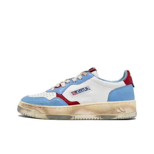 AUTRY Medalist Low Топ Скейтборд Кроссовки Женские Синий Белый Красный