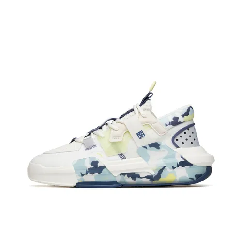 ANTA Domination 3,0 противоскользящие устойчивые к истиранию низкий топ кроссовки для скейтбординга белый синий зеленый