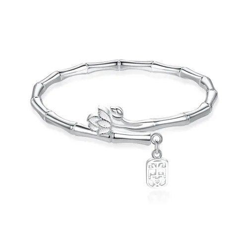 OGDAID Сплав Браслеты Бамбук приносит мир Браслет Женские