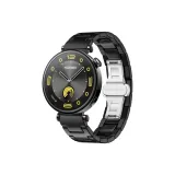 Три бусины керамики - черный [ремень]