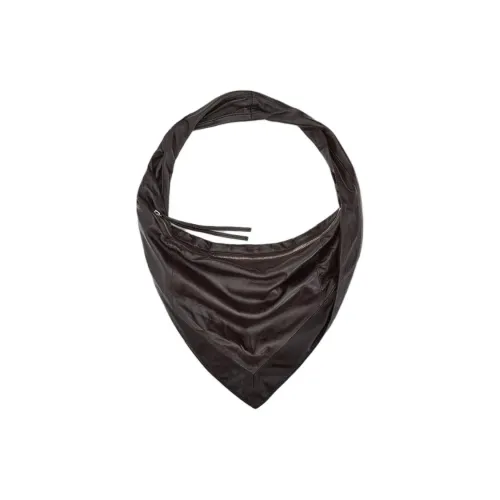 Lemaire Шарф из овечьей шкуры Сумка Сумка через плечо Маленькая Женская Кофейная и Темно-шоколадная
