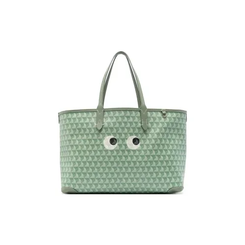 Anya Hindmarch Сумка из искусственной кожи сумка для покупок сумка через плечо сумка стандартная унисекс мохово-зеленый и светло-зеленый