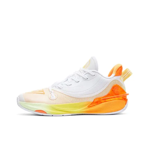 PEAK State Polar Dipper Баскетбольные кроссовки Низкий топ Baymax Неоново-оранжевый Мужской