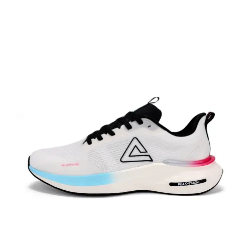 PEAK Slip-resistant Abrasion-resistant Беговые кроссовки Мужские Белый Черный