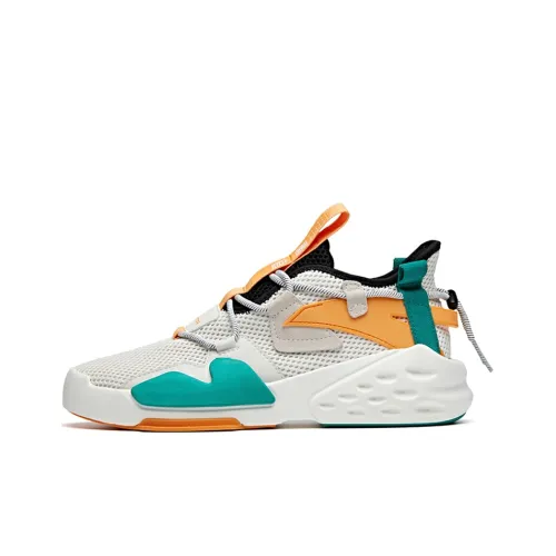 ANTA Bastard Low Топ Скейтборд Кроссовки Мужские Айвори Белый