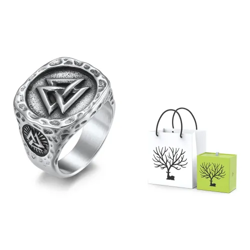 LIBALU Кольца из титанового стального сплава Мужские