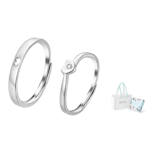 DAISY BEAUTY Сплав/Серебряное покрытие/Золотое покрытие Кольца Унисекс