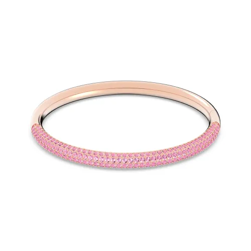 Swarovski Искусственный кристалл браслеты с покрытием из розового золота женские розовый