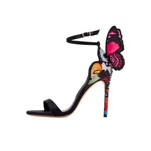 SOPHIA WEBSTER Chiara One Strap Sandals 10 см Женские Черные