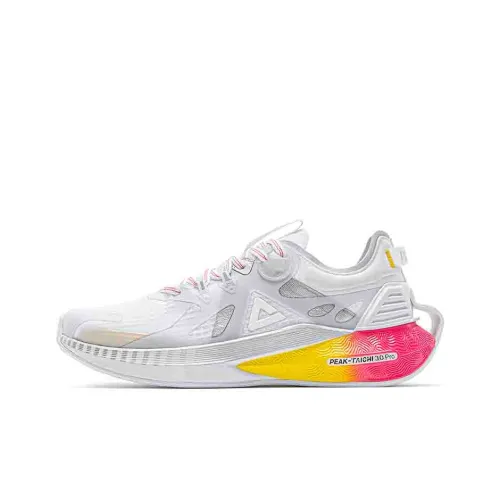 PEAK Противоскользящий Устойчивый к износу Амортизация Дышащий Низкий Топ Casual Женский Белый Красный