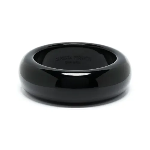 ALBERTA FERRETTI Браслеты из органического стекла Женские Черные