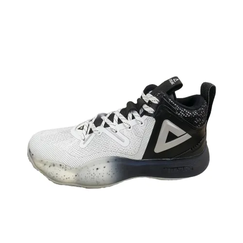 PEAK Beast 9 Амортизация противоскользящие устойчивые к истиранию поддержка низкий топ баскетбольные кроссовки мужской белый черный