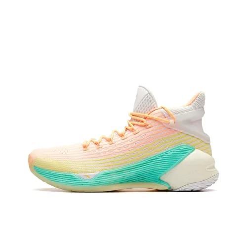 ANTA KT4 Клей Томпсон Playoffs Глубокий OF A Тихий Stream Высокий Топ Баскетбольные кроссовки Мужской Белый Красный Желтый Зеленый