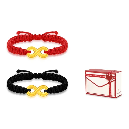 Cuz Strange Intention Рука Ткани вязаные Черный шнур с Красной нитью Кольца Унисекс