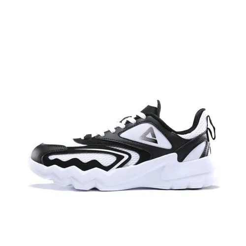 PEAK Qingyi Низкий Топ Casual Мужской Белый Черный