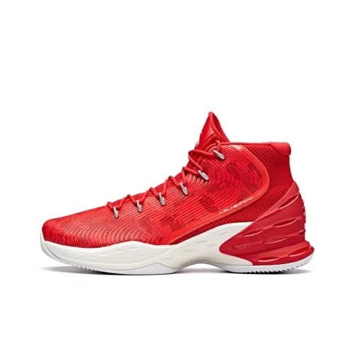 ANTA The Dagger 2 Амортизирующие подошва Противоскользящие и устойчивые к истиранию Высокие баскетбольные кроссовки для мужчин