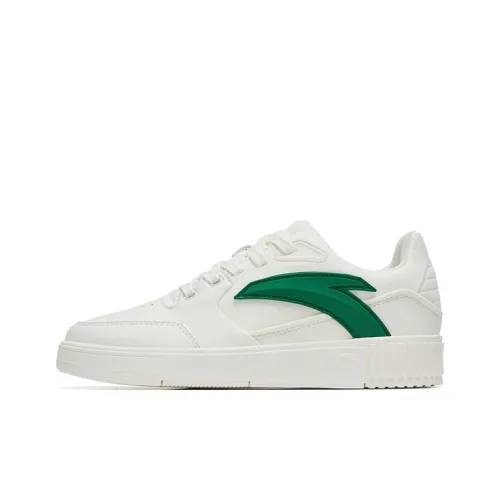 ANTA 982 Low Топ Скейтборд Кроссовки Женские Белый Зеленый