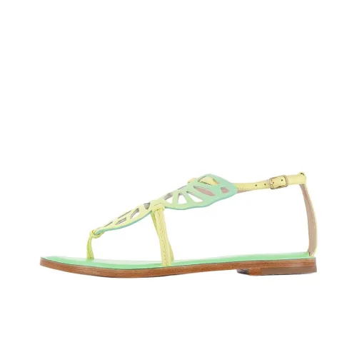 SOPHIA WEBSTER Butterfly One Strap Sandals Women's Green SOPHIA WEBSTER Бабочка One Ремешок Сандалии Женские Зеленые