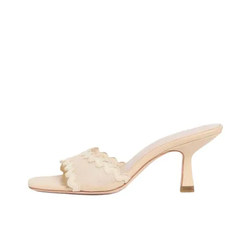 Loeffler Randall Слипоны 7 см Женские Бежевые