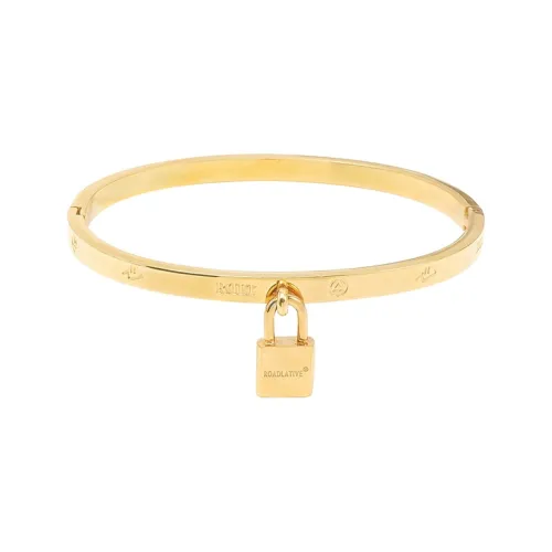 ROADLATIVE Титановые и стальные браслеты унисекс золотые