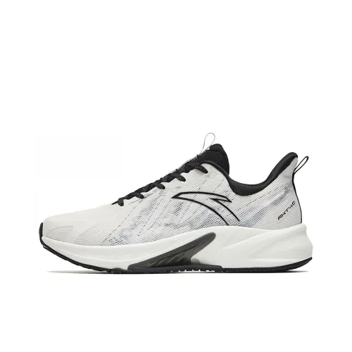 ANTA Rocket 4,0 Амортизация Устойчивость к истиранию Дышащие Низкие кеды для бега Женские Цвет слоновой кости