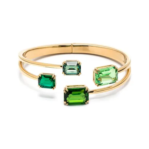 Swarovski Желтый Золотой Драгоценный камень Браслеты Женские Золото