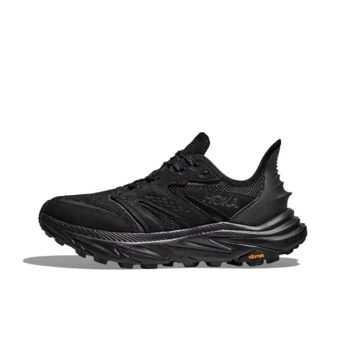 HOKA ONE ONE ANACAPA 2 Противоскользящий Дышащий Низкий Топ Беговые кроссовки Унисекс Черный