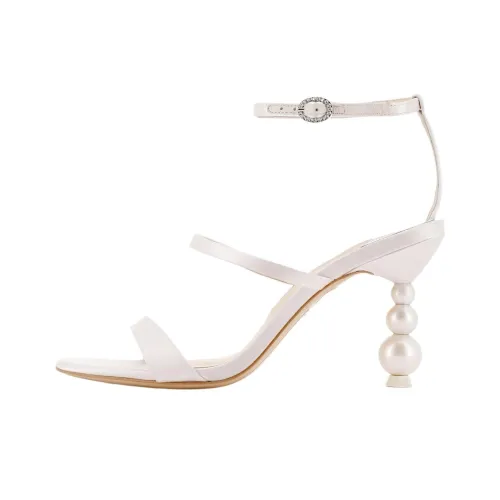 SOPHIA WEBSTER ROSALIND one Ремень Сандалии 8,5 см Женские Белые