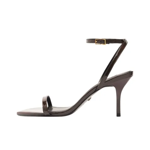 Schutz Melanie One Ремешок Сандалии 7,5 см Женские Темно-умбровый