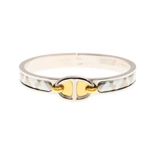 HERMES Металл Браслеты Женские Серебряные