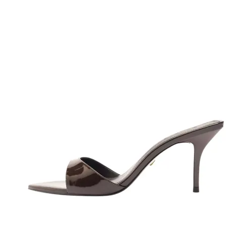 Schutz Слипоны 7,5 см Женские Умбра