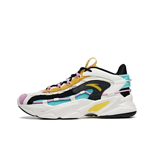 Anta Walker Амортизация Противоскользящий Устойчивый к истиранию Дышащий Легкий Низкий Топ Кроссовки с толстой подошвой