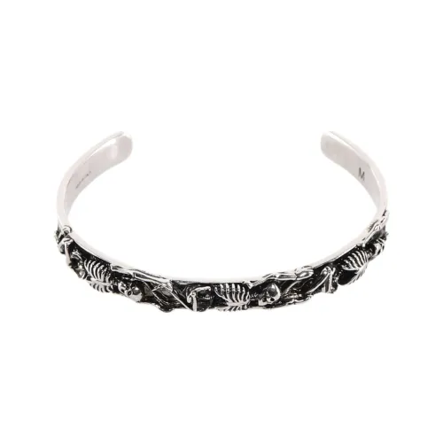 Alexander McQueen Латунь Браслеты Унисекс Серебряный