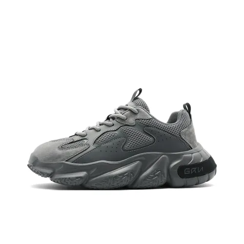 K Bird Аbrasion Resistant визуально увеличивает рост Низкий Топ Толстая подошва Мужские кроссовки