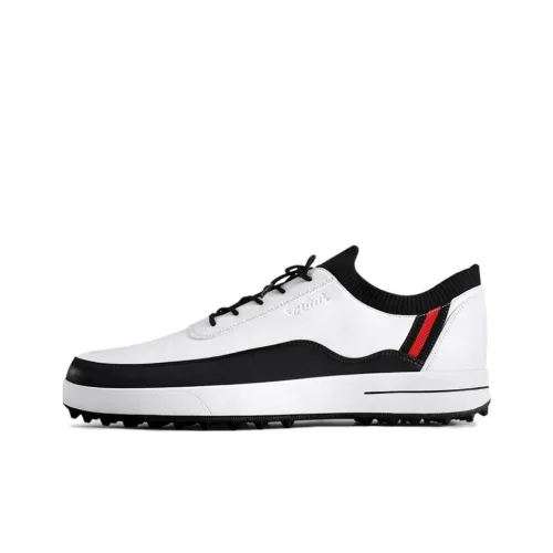PGM Golf Shoes Низкий Топ Белый Черный Мужской