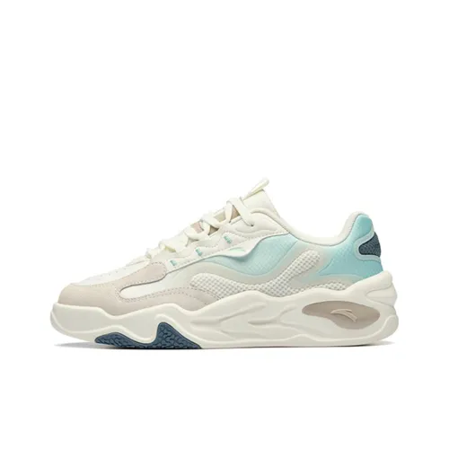 ANTA Tianxing Износостойкий Низкий Топ Спортивная Повседневная Обувь Мужская Белый Синий Серый