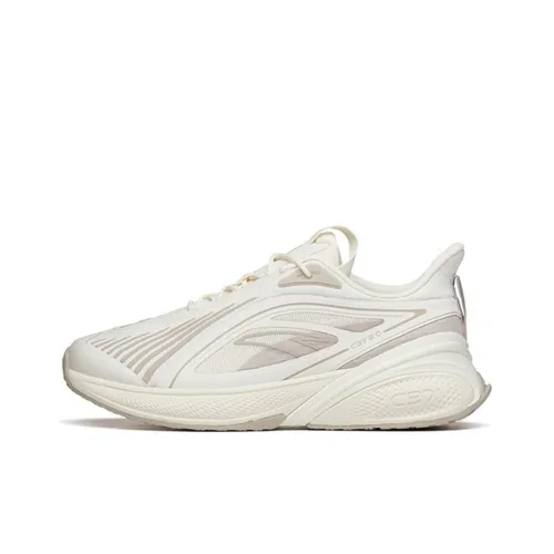 ANTA C37 2,0 Амортизаторы Slip-резистентные устойчивые к истиранию дышащие низкий топ беговые кроссовки Мужские Белый Серый