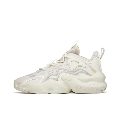 ANTA Bastard WEI Feng Легкий и Износостойкий Низкий Топ Спортивная Повседневная Обувь Мужская Серый Белый