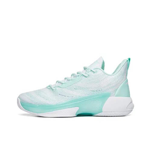 ANTA Attack 4 MID Топ Баскетбольные кроссовки Мужские Белый Синий