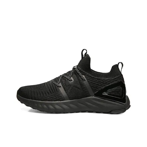 PEAK Tai Ji1,0 Plus Low Top Беговые кроссовки Женские Pure Black