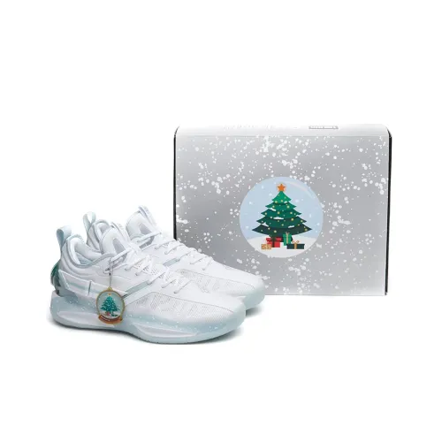 ANTA GH3 Hayward Low Топ Баскетбольные кроссовки для игры Мужской Белый Синий Коробка POIZON Включено