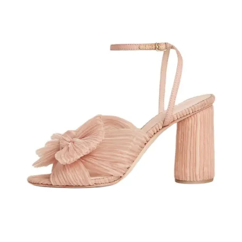 Loeffler Randall Camellia Beauty One Strap Sandals 9cm Women's Pink