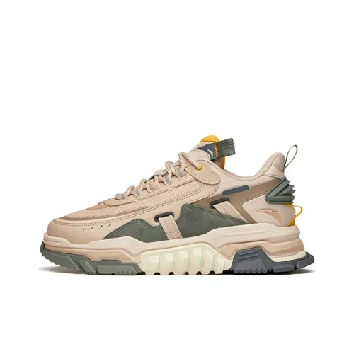 ANTA Shadow SPY Low Топ Скейтборд Кроссовки Мужские Серые