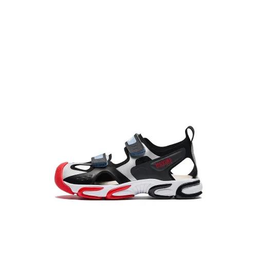 Antakids Chiyan Амортизация Износостойкие детские сандалии Черный Белый Красный для детей 3-7 лет