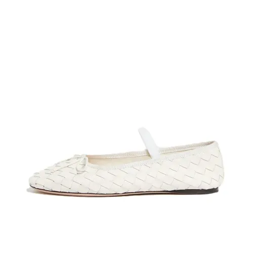 Loeffler Randall Leonie Туфли Мэри Джейн Женские Белые