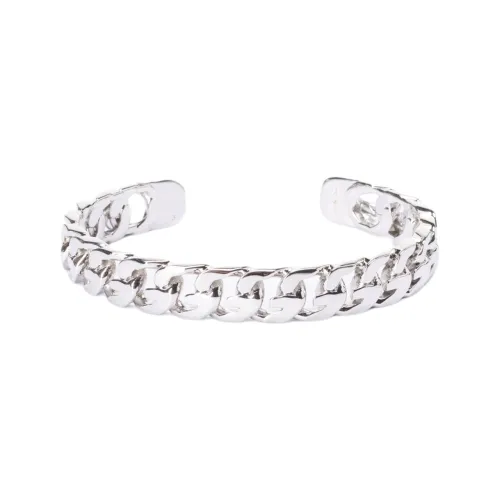 Givenchy Латунь Браслеты Унисекс Серебряный