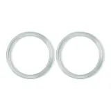 Прохладный дымчато-серый браслет [1 пара]